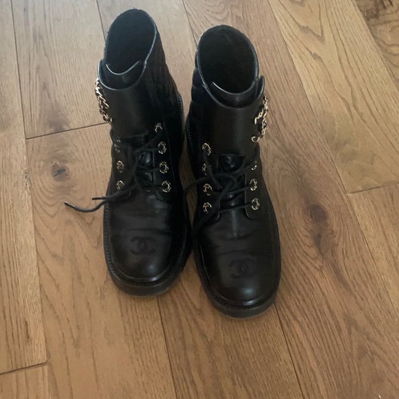 CHANEL Shoes - Chanel cc brave boots